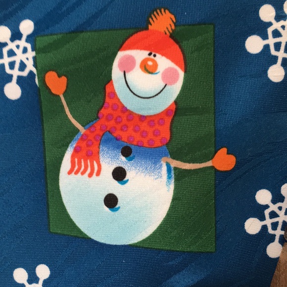 🎄KEITH DANIELS Men’s Christmas Snowman Neck Tie - Picture 5 of 8